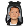 16Chester Bennington Backpack School Bag Black