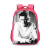 16Chester Bennington Backpack School Bag Red