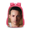 16Chester Bennington Backpack School Bag Red