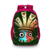 16Donkey Kong Backpack School Bag Red