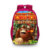 16Donkey Kong Backpack School Bag Red