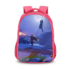 16‘’Fortnite Backpack School Bag Red