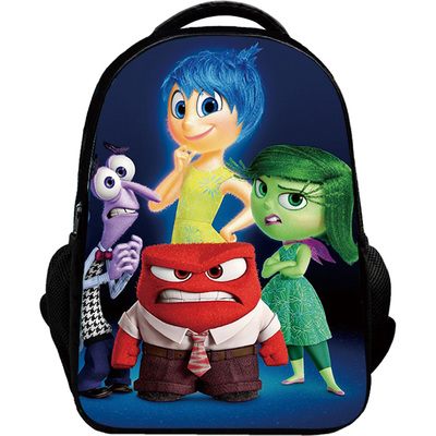 Inside Out Backpack Kids Youth Student High Capacity Waterproof School ...