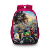 16LEGO Backpack School Bag Red