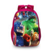 16LEGO Backpack School Bag Red