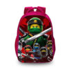 16LEGO Backpack School Bag Red