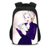 16Marilyn Monroe Backpack School Bag Black