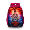 16Stranger Things Season 2 Backpack School Bag Red