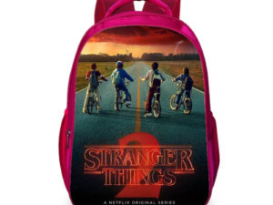 16Stranger Things Season 2 Backpack School Bag Red