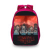 16Stranger Things Season 2 Backpack School Bag Red