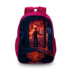 16Stranger Things Season 2 Backpack School Bag Red