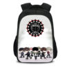 16‘’BTS Backpack School Bag Black