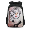 16‘’BTS Backpack School Bag Black