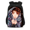 16‘’BTS Backpack School Bag Black