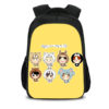 16‘’BTS Backpack School Bag Black