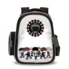 16‘’BTS Backpack School Bag Black Big Side Bag