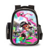 16‘’Splatoon 2 Backpack School Bag Black Big Side Bag