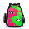 16‘’Splatoon 2 Backpack School Bag Black Big Side Bag