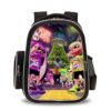 16‘’Splatoon 2 Backpack School Bag Black Big Side Bag