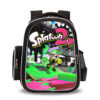 16‘’Splatoon 2 Backpack School Bag Black Big Side Bag