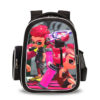 16‘’Splatoon 2 Backpack School Bag Black Big Side Bag