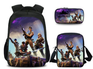 16″Fortnite Backpack School Bag Combo