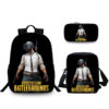 16″PUBG Backpack School Bag Combo