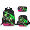 16″Splatoon 2 Backpack School Bag Combo