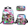 16″Splatoon 2 Backpack School Bag Combo