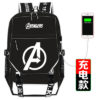 18”Avengers All Characters Backpack School Bag