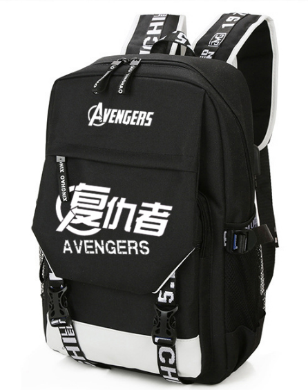 18”Avengers All Characters Backpack School Bag