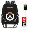 18”Overwatch All Characters Backpack School Bag