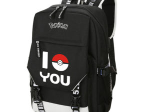 18”Pokemon All Characters Backpack School Bag