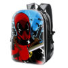 16 " Deadpool Backpack School Bag