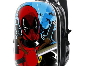 16 " Deadpool Backpack School Bag