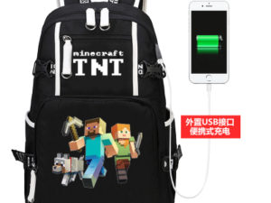 MineCraft Backpack School Bag