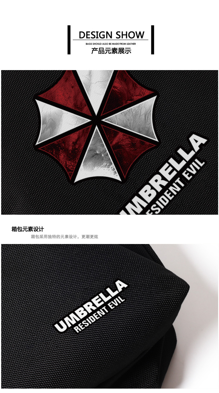 Resident Evil Crossbody Shoulder Bag Chest Bag