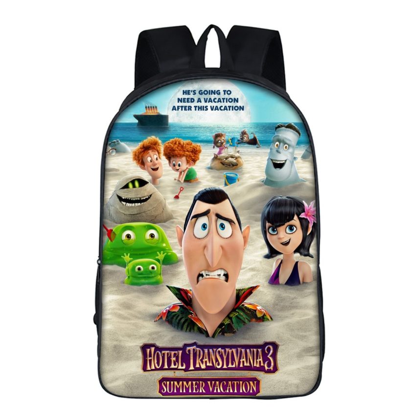 16″Hotel Transylvania 3 Backpack School Bag – Baganime