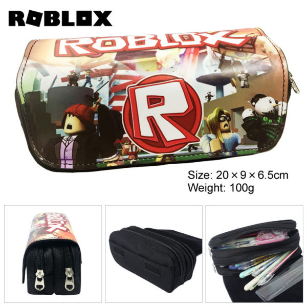 Roblox Pencil Case Student S Large Capacity Pen Bag Baganime - bag anime roblox