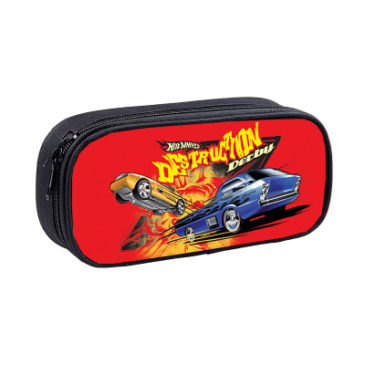 Hotwheels Pencil Case Student’s Large Capacity Pen Bag – Baganime