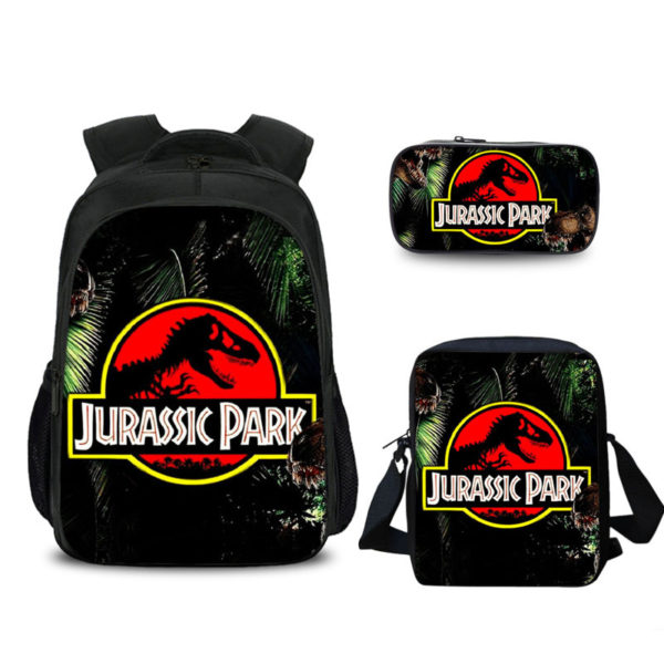 jurassic park school bag