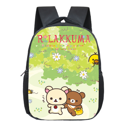 12″Rilakkuma Backpack School Bag – Baganime