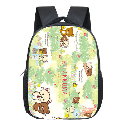 12 Inch Rilakkuma Children’s Backpack Kids School Cute Daily Bag ...