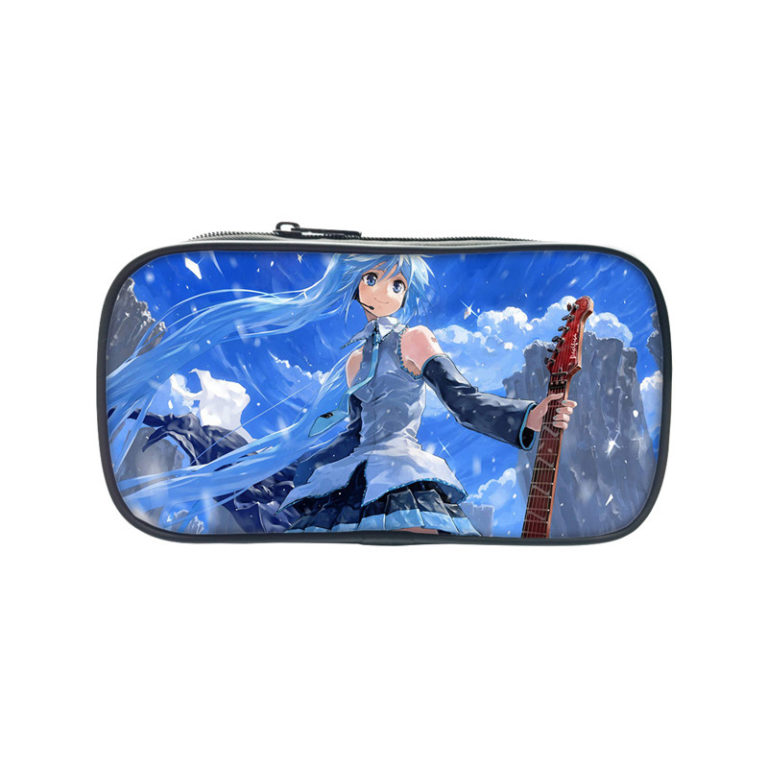 Hatsune Miku Pen Case Student’s Large Capacity Pencil Bag – Baganime