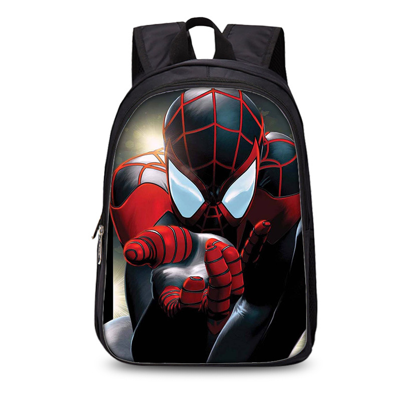 13 Inch Spider-Man: Into the Spider-Verse Backpack School Bag - Baganime
