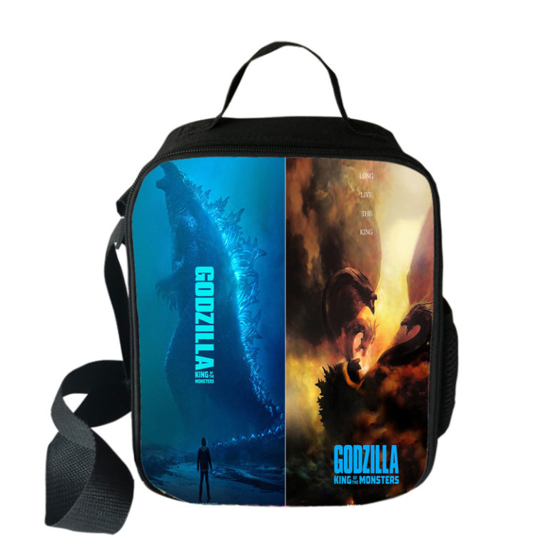 Godzilla King of the Monsters Lunch Bag Outdoor Picnic Bag – Baganime