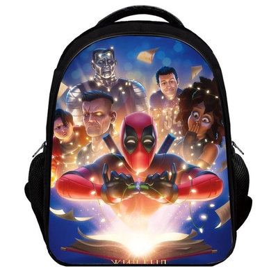 Deadpool 2 Backpack Kids Youth Student High Capacity Waterproof School ...