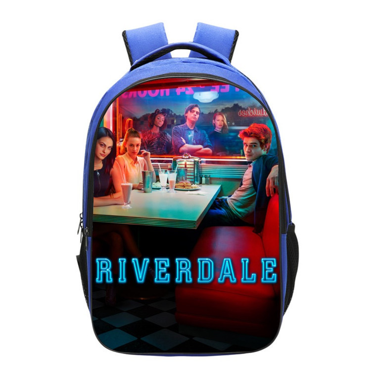 Riverdale Backpack School Bag Blue - Baganime