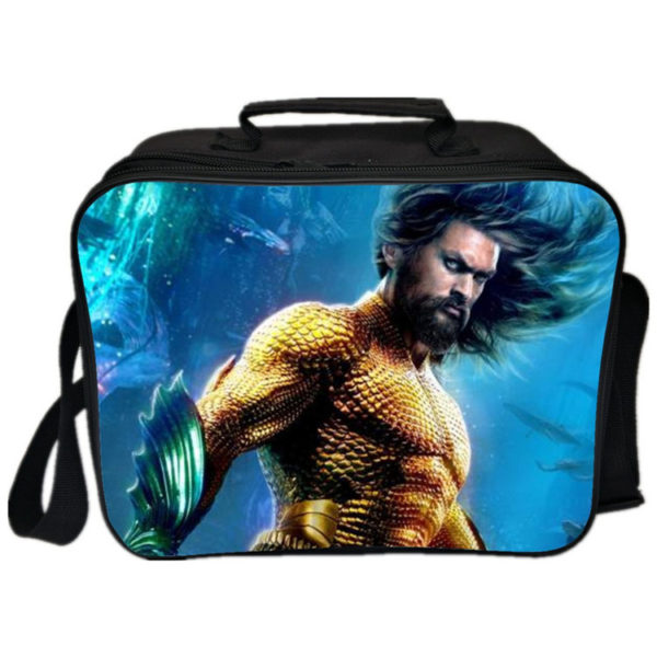 Aquaman Lunch Bag Outdoor Picnic Bag - Baganime