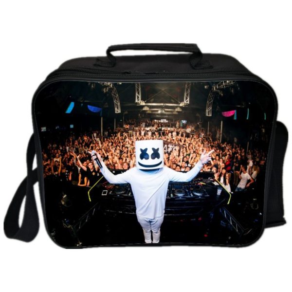 marshmello lunch bag